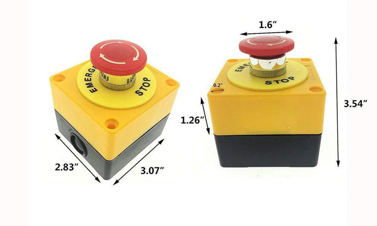 Push button Interruptor 660V Measurements